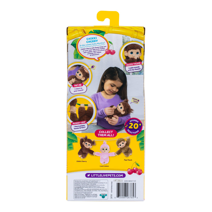 EAN 630996267653 - Moose Toys Little Live Pets My Baby Monkey 'Chikki Cherry' imagen 3