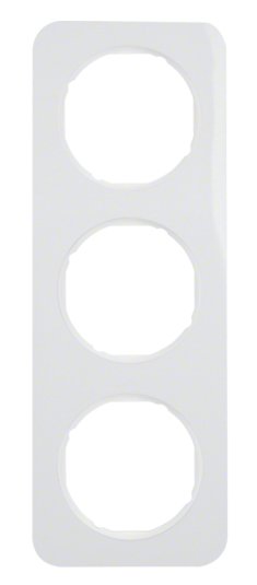 EAN 4011334392781 - Hager 10132189 placa de pared y cubierta de interruptor Blanco imagen 1
