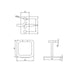 EAN 7630049624702 - ROLINE 26.30.0015 organizador de cables Estante Gancho de soporte para cableado Plata 1 pieza(s) imagen 2