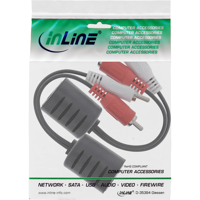 EAN 4043718192489 - InLine 89001 extensor audio/video Negro imagen 3