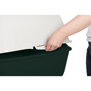EAN 7610859232649 - Rotho Bailey Gato Caja de arena con cubierta Negro imagen 3