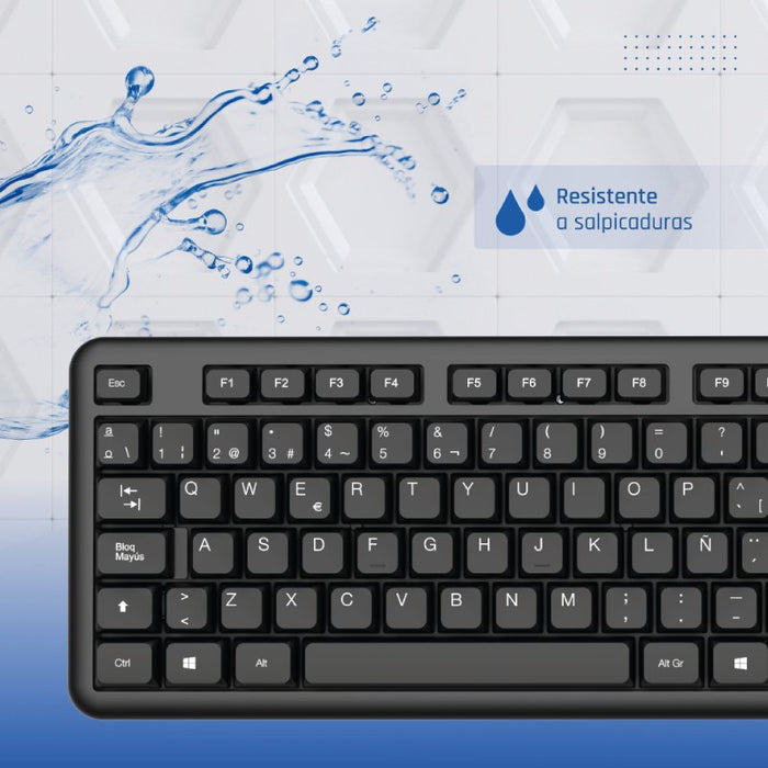 EAN 8435364320563 - iggual CK-OFFICE-105T teclado Hogar / Oficina QWERTY Español imagen 9