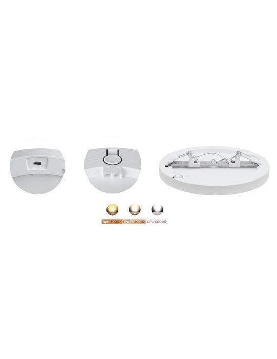 EAN 8426801160569 - Muvit MIOCLA003 iluminación inteligente Luz de techo inteligente Wi-Fi 30 W imagen 5