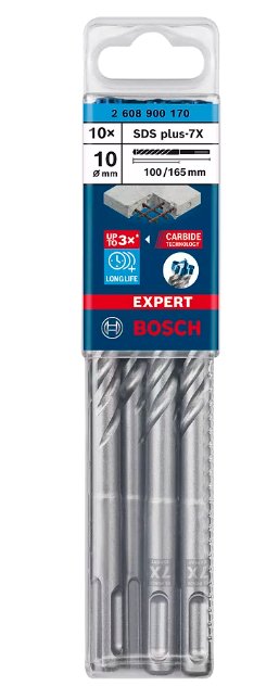 EAN 4059952532431 - Bosch Expert SDS plus-7X Hammer drill bit 10 pieza(s) imagen 2