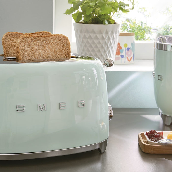 EAN 8017709189051 - Smeg TSF01PGEU tostadora 6 2 rebanada(s) 950 W Verde imagen 16