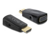 EAN 4043619610822 - DeLOCK 61082 cambiador de género para cable HDMI VGA Negro imagen 1