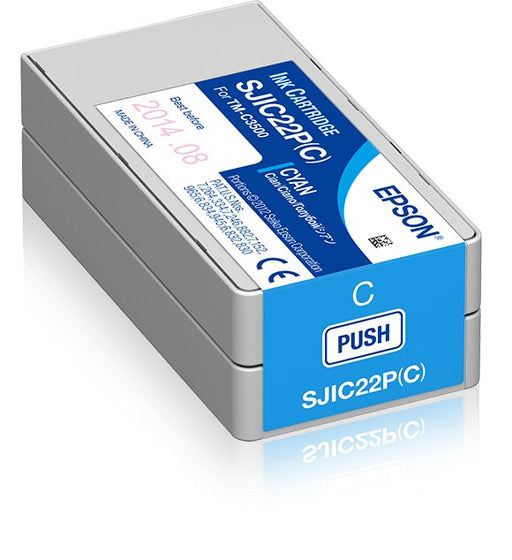 EAN 8715946534244 - Epson SJIC22P(C) cartucho de tinta 1 pieza(s) Original Cian imagen 1