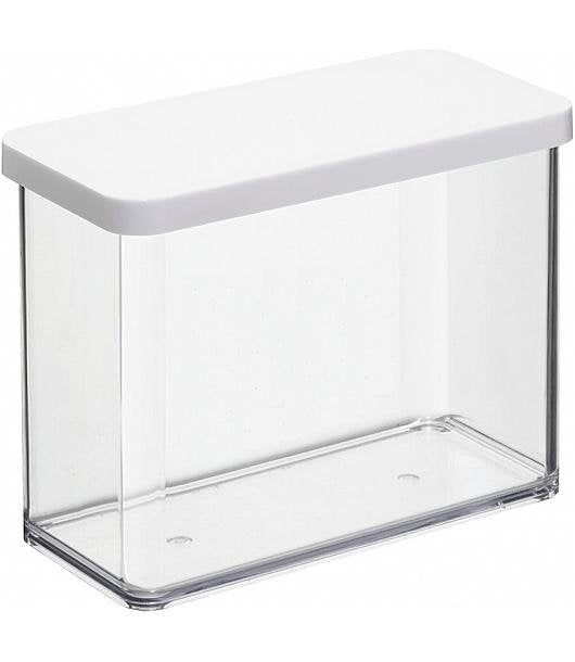 EAN 7610859153944 - Rotho Loft Rectangular Caja 2,1 L Transparente, Blanco imagen 1