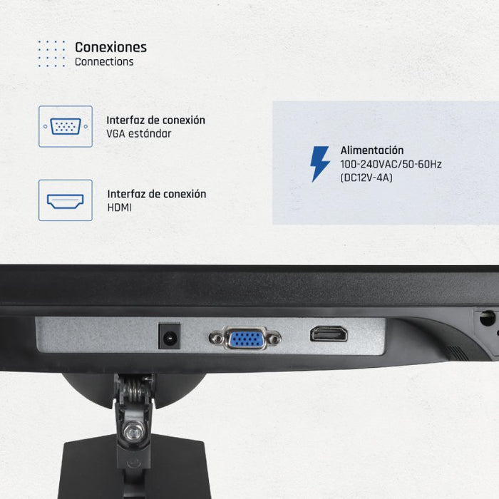 EAN 8435364319819 - iggual ML27FA pantalla para PC 68,6 cm (27") 1920 x 1080 Pixeles Full HD LED Negro imagen 13