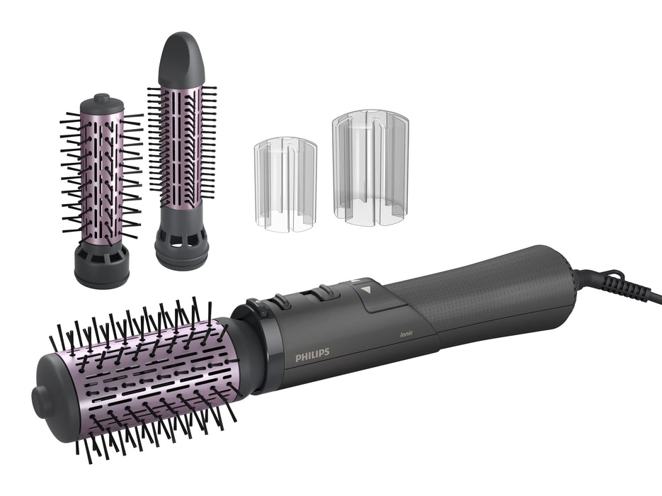 EAN 8720689002820 - Philips 7000 series BHA715/00 Utensilio de peinado Cepillo rizador Caliente Gris, Rosa 1000 W 1,8 m imagen 5