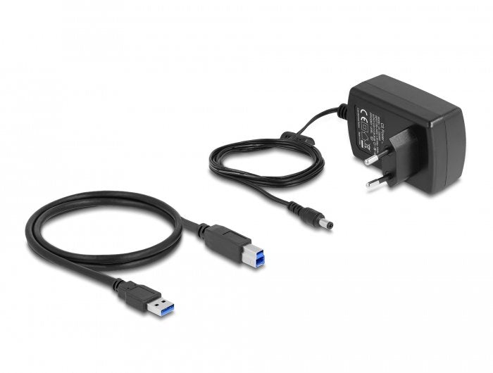 EAN 4043619641833 - DeLOCK 64183 base de conexión para disco duro USB 3.2 Gen 1 (3.1 Gen 1) Type-B Negro imagen 5