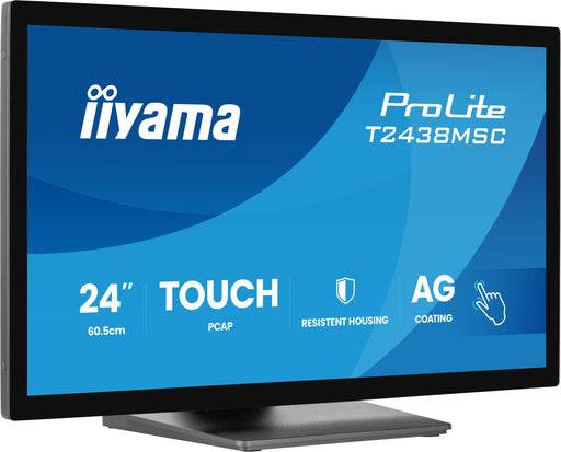 EAN 4948570127276 - iiyama ProLite T2438MSC-B2 pantalla para PC 60,5 cm (23.8") 1920 x 1080 Pixeles Full HD Pantalla táctil imagen 2