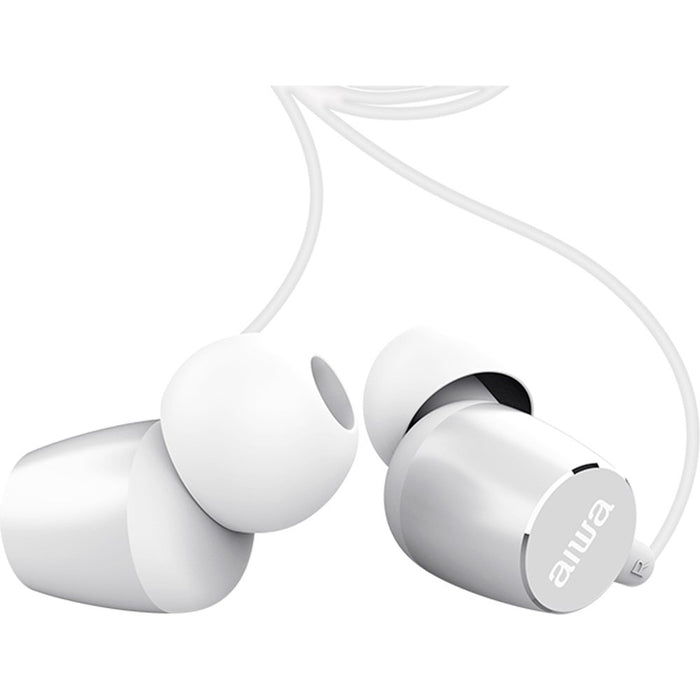 EAN 8435256900323 - Aiwa ESTM-30WT auricular y casco Auriculares Alámbrico Dentro de oído Llamadas/Música/Deporte/Uso diario  imagen 4