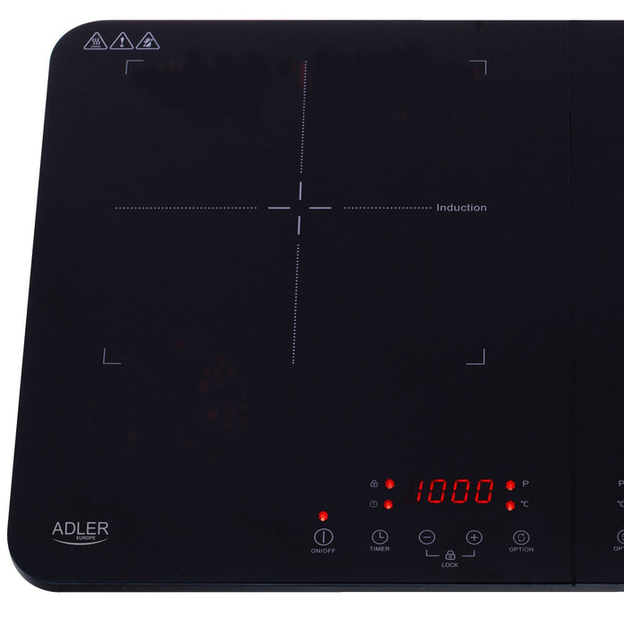 EAN 5905575909206 - Adler AD 6516 hobs Negro Encimera 60.5 cm Con placa de inducción 2 zona(s) imagen 5