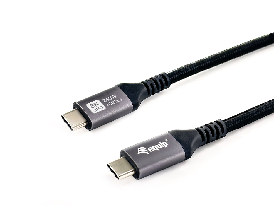 EAN 4015867243879 - Equip 128380 cable USB USB4 Gen 3x2 0,5 m USB C Negro imagen 2