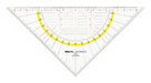 EAN 9003182155521 - Aristo AR1555/2 cirterio Tope angular 225 mm Polimetilmetacrilato (PMMA) Transparente, Amarillo 1 pieza(s imagen 1