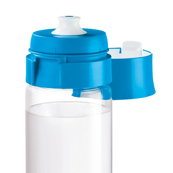 EAN 4006387128395 - Brita Fill&Go Botella con filtro de agua 0,6 L Azul, Transparente imagen 3