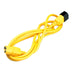EAN 7630049614512 - ROLINE 19.08.1526 cable de transmisión Amarillo 0,8 m C14 acoplador C13 acoplador imagen 2