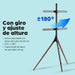 EAN 0766623461795 - Manhattan 461795 soporte para monitor 165,1 cm (65") Piso Azul, Marrón imagen 13