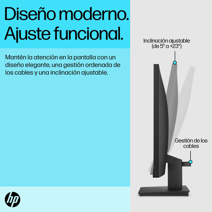 EAN 5715063139431 - HP P24v G5 FHD Monitor pantalla para PC 60,5 cm (23.8") 1920 x 1080 Pixeles Full HD LCD Negro imagen 8