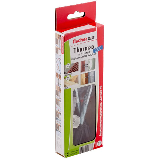 EAN 4048962114775 - Fischer 512173 tornillo de anclaje y taco 2 pieza(s) Juego de enchufes de pared y tornillos 70 mm imagen 2