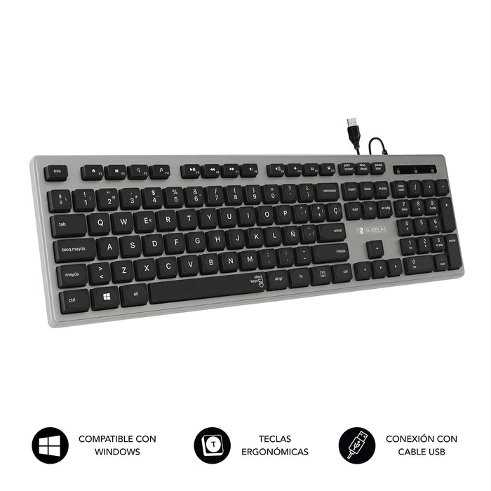 EAN 8436586741891 - SUBBLIM SUBKBC-0EKE10 teclado imagen 2