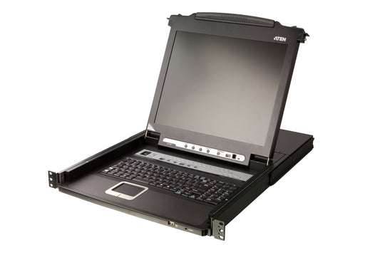 EAN 4710469343919 - ATEN CL5716MW consola de rack 43,9 cm (17.3") 1920 x 1080 Pixeles Metal, Plástico Negro 1U imagen 1