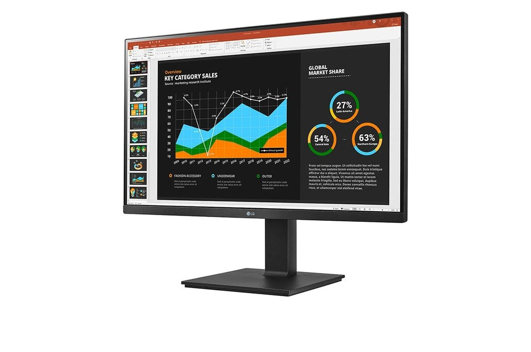EAN 8806091856326 - LG 27BQ75QB-B pantalla para PC 68,6 cm (27") 2560 x 1440 Pixeles Quad HD LCD Negro imagen 2