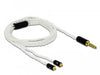 EAN 4043619858460 - DeLOCK 85846 cable de audio 1,2 m 4.4mm 2x MMCX Blanco imagen 2
