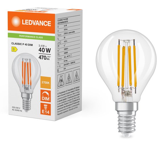 EAN 4099854439193 - Osram 4099854439193 lámpara LED Blanco cálido 2700 K 3,4 W E14 D imagen 5
