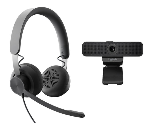 EAN 5099206091610 - Logitech 991-000339 auricular y casco Sistema de vídeoconferencia personal Alámbrico Grafito imagen 1