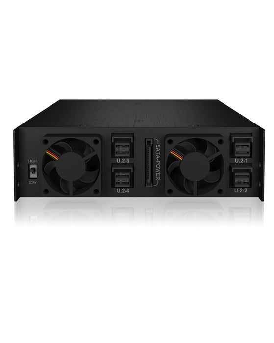 EAN 4250078171355 - ICY BOX IB-2242U2K 13,3 cm (5.25") Bandeja para disco duro Negro imagen 5
