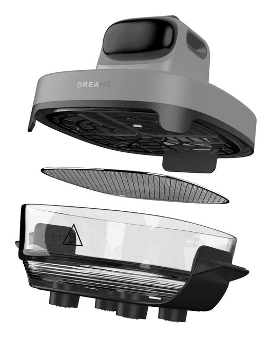 EAN 6978515257926 - Dreame Tasti Sencillo Independiente 1500 W Freidora de aire caliente Negro, Transparente, Blanco imagen 2