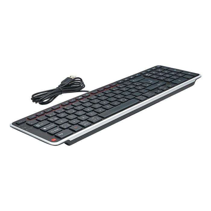 EAN 0743870006856 - Contour Design Balance teclado Oficina RF inalámbrica + USB QWERTZ Alemán Negro imagen 3