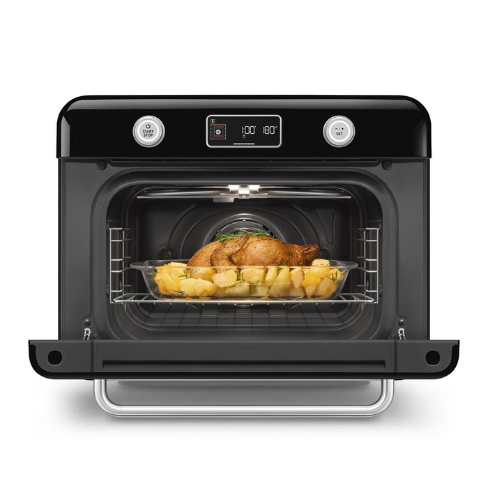 EAN 8017709333850 - Smeg COF01BLEU horno de vapor Pequeño Negro Botones, Giratorio imagen 9