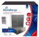 EAN 4260459619444 - MediaRange BOX32-25 funda para discos ópticos Sobre para CD 1 discos Negro, Transparente imagen 1