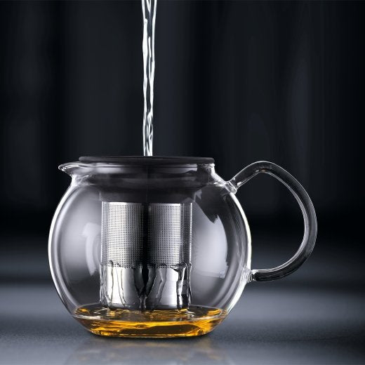EAN 727015373188 - Bodum Assam tetera 1 L Cromo, Transparente imagen 3