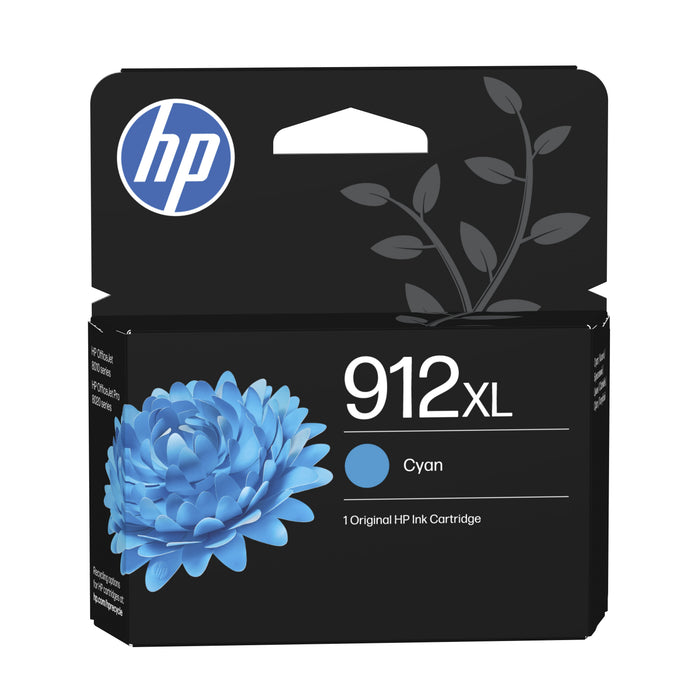 EAN 199764686701 - HP 912XL High Yield Cyan Original Ink Cartridge cartucho de tinta 1 pieza(s) Alto rendimiento (XL) imagen 1