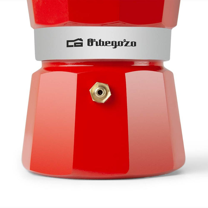 EAN 8435568404281 - Orbegozo KFR 340 cafetera manual Cafetera italiana Rojo imagen 4