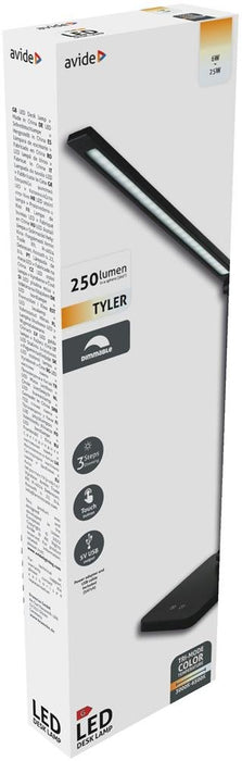 EAN 5999097930107 - Avide ABLDL-6W-TYL-B lámpara de mesa LED G Negro imagen 3