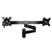 EAN 0065030866347 - StarTech.com ARMDUALWALL soporte para monitor 61 cm (24") Negro imagen 2