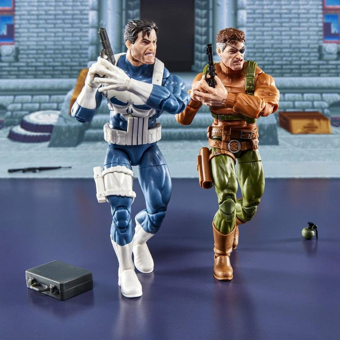 EAN 5010996328380 - Marvel Legends Series Gamerverse Punisher & Nick Fury imagen 4