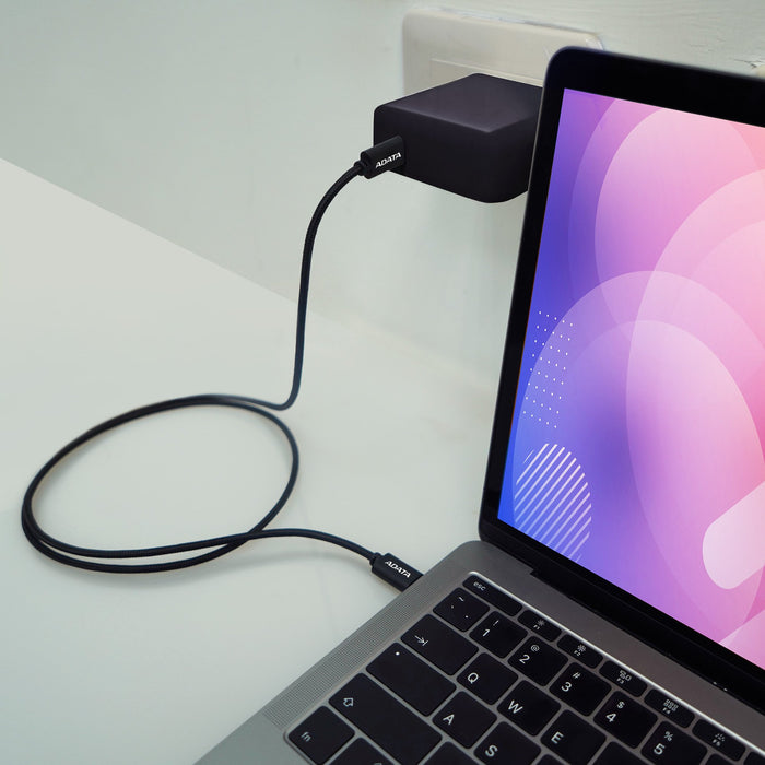 EAN 4711085949394 - ADATA CACC-200PN-BK cable USB USB 2.0 2 m USB C Negro imagen 5