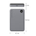 EAN 5711428071781 - dbramante1928 CP10SLBL7178 batería externa 10000 mAh Cargador inalámbrico Gris imagen 4