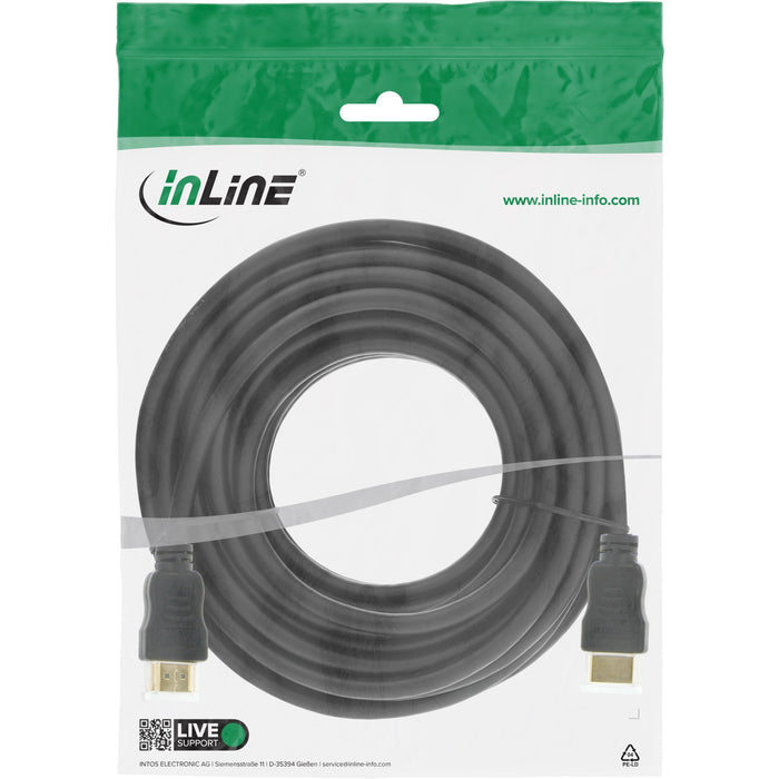 EAN 4043718153640 - InLine 17010P cable HDMI 10 m HDMI tipo A (Estándar) Negro imagen 2
