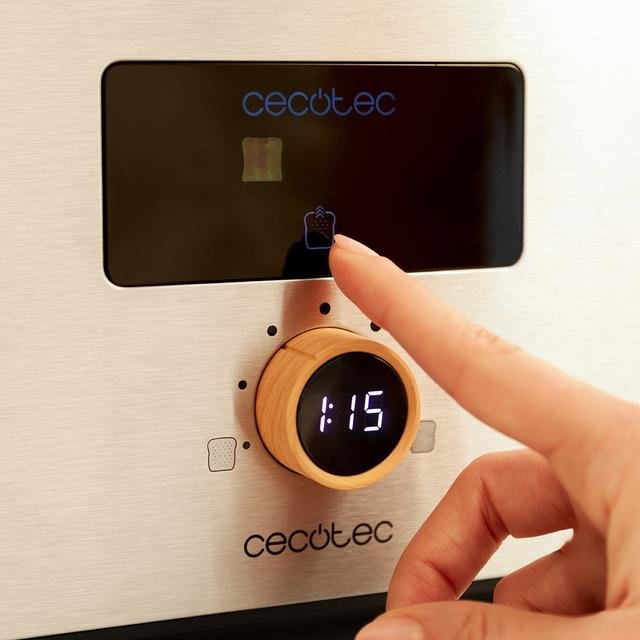 EAN 8435484048439 - Cecotec 04843 tostadora 7 2 rebanada(s) 950 W Acero inoxidable imagen 5