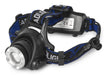 EAN 5999097901640 - Entac EHL-ZOOM-5W-ALU linterna Negro Linterna con cinta para cabeza LED imagen 1