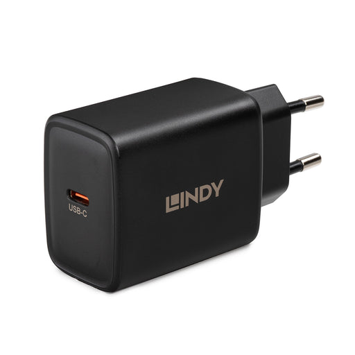 EAN 4002888734486 - Lindy 73448 cargador de dispositivo móvil Universal Negro Corriente alterna Carga rápida Interior imagen 1