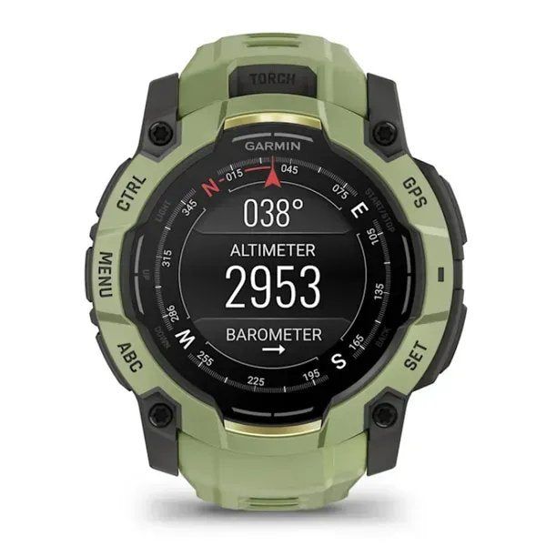 EAN 753759357146 - Garmin Instinct 3 AMOLED 3,3 cm (1.3") 50 mm Digital 416 x 416 Pixeles Pantalla táctil Verde, Gris GPS (sa imagen 1