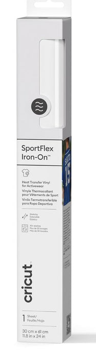 EAN 93573818394 - Cricut SportFlex Iron-On Permanente Blanco imagen 1